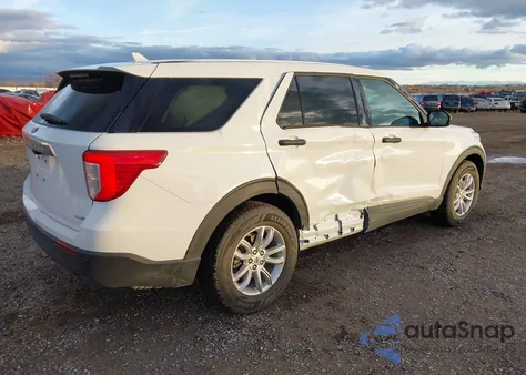 2020 Ford Explorer z USA, uszkodzony, nr VIN 1FM5K8BH4LGA93942